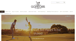 Desktop Screenshot of golfandtours.com